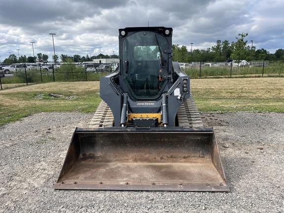 325G COMPACT TRACK LDR BASE - Cab w/ AC, ISO Pattern, EH Joystick Controls, Air Ride Seat, Hi-Flo; Ride Control, 2 Speed; Self-Leveling; Weights; Rubber Tracks; 78" Bucket