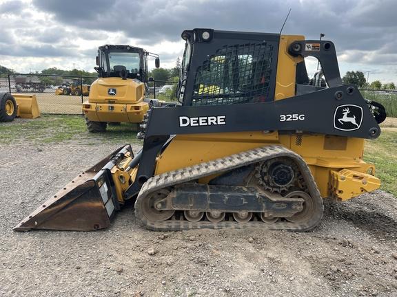 325G COMPACT TRACK LDR BASE - Cab w/ AC, ISO Pattern, EH Joystick Controls, Air Ride Seat, Hi-Flo; Ride Control, 2 Speed; Self-Leveling; Weights; Rubber Tracks; 78" Bucket