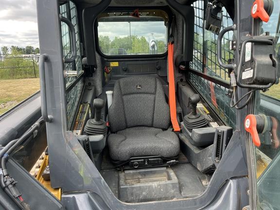 325G COMPACT TRACK LDR BASE - Cab w/ AC, ISO Pattern, EH Joystick Controls, Air Ride Seat, Hi-Flo; Ride Control, 2 Speed; Self-Leveling; Weights; Rubber Tracks; 78" Bucket