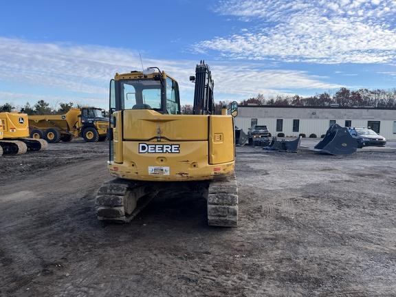 2019 John Deere 85G EXC - Cab w/ AC; Rubber Pads; 18" Pads; Aux Hydraulics, Coupler; 24" Bucket; w/ Blade
