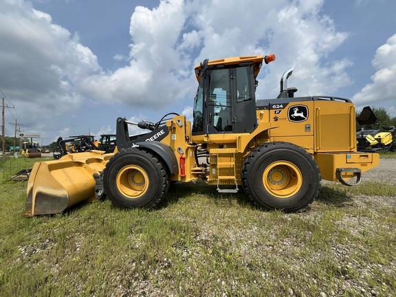 624 P-TIER 4WD LOADER - Cab w/ AC, Joystick Controls; 20.5 Tires; General Purpose Bkt; Options: Rear Camera