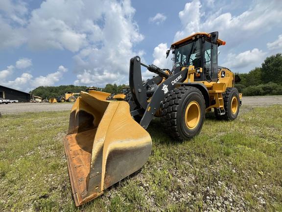 624 P-TIER 4WD LOADER - Cab w/ AC, Joystick Controls; 20.5 Tires; General Purpose Bkt; Options: Rear Camera