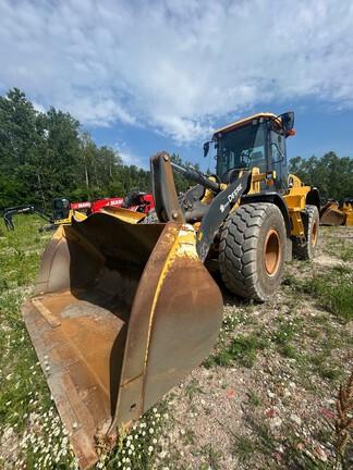 624 P-TIER 4WD LOADER - Cab w/ AC, Joystick Controls; Quick Coupler; 20.5 Tires; General Purpose Bkt; Options: Rear Camera