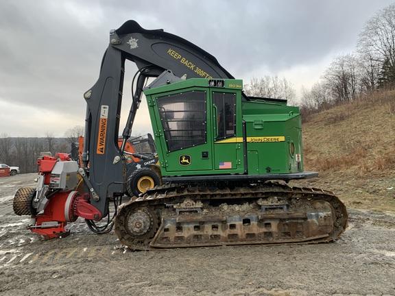803M FELLER BUNCHER - Cab w/ AC, Cab Floor Window, Peaked Skylight