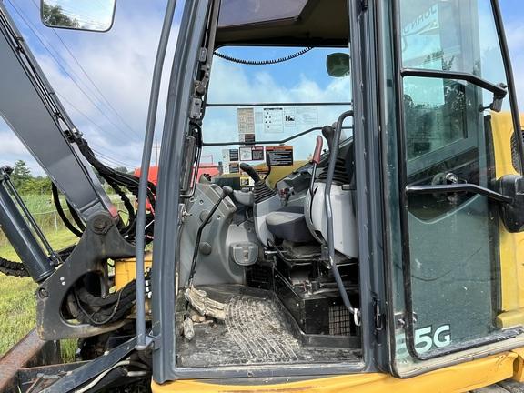 2019 John Deere 85G EXC - Cab w/ AC; Rubber Pads; 18" Pads; Aux Hydraulics, Coupler; 24" Bucket; w/ Blade
