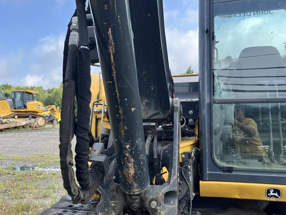 2019 John Deere 85G EXC - Cab w/ AC; Rubber Pads; 18" Pads; Aux Hydraulics, Coupler; 24" Bucket; w/ Blade