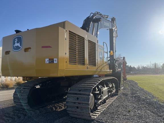 2022 John Deere 670G Excavator; Cab w/ AC; Medium Arm; Standard Boom; Standard Track; 36" Pads; Coupler; 72" Bucket