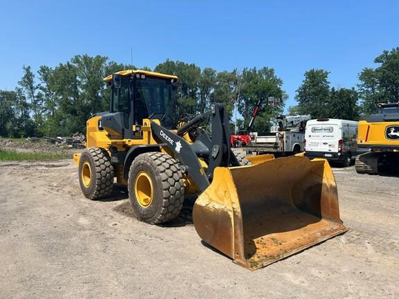 624 P-TIER 4WD LOADER - Cab w/ AC, EH Joystick Controls; Quick Coupler; 20.5 Tires; General Purpose Bkt; Options: Rear Camera