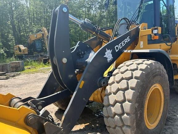 624 P-TIER 4WD LOADER - Cab w/ AC, EH Joystick Controls; Quick Coupler; 20.5 Tires; General Purpose Bkt; Options: Rear Camera