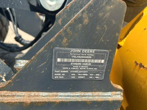 624 P-TIER 4WD LOADER - Cab w/ AC, EH Joystick Controls; Quick Coupler; 20.5 Tires; General Purpose Bkt; Options: Rear Camera