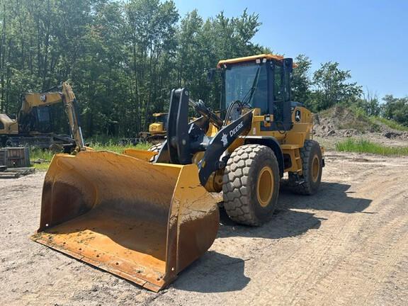 624 P-TIER 4WD LOADER - Cab w/ AC, EH Joystick Controls; Quick Coupler; 20.5 Tires; General Purpose Bkt; Options: Rear Camera