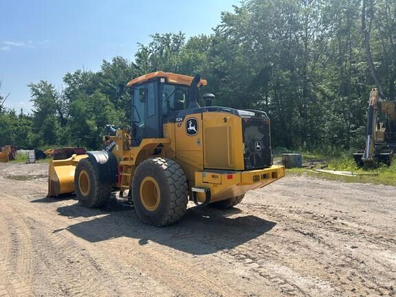 624 P-TIER 4WD LOADER - Cab w/ AC, EH Joystick Controls; Quick Coupler; 20.5 Tires; General Purpose Bkt; Options: Rear Camera