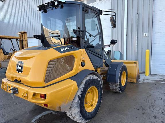 2023 John Deere 304 G FOUR WHL DRIVE LOADER - Cab w/ AC; General Purpose Bkt; 405/70R20 Tires; Options: Ride Control