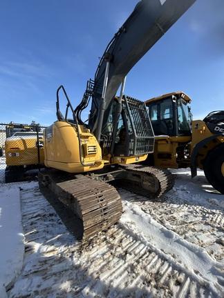 135G FT4 EXCAVATOR - Cab w/ AC; Coupler, Hydraulic Thumb; w/ Bucket