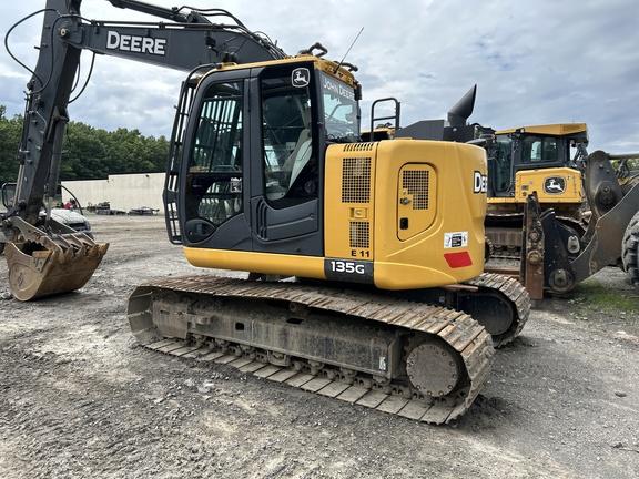 135G FT4 EXCAVATOR - Cab w/ AC; Coupler, Hydraulic Thumb; w/ Bucket