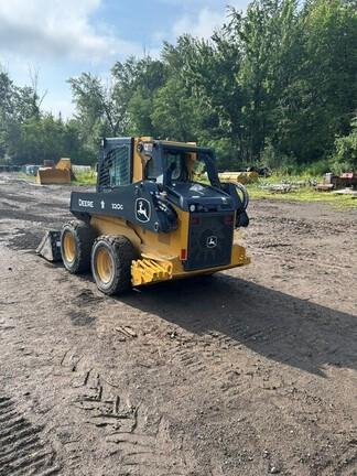 320G SKID STEER LOADER BASE - Cab w/ AC, Air Ride Seat, Hi-Flo; Ride Control, 2 Speed; Self-Leveling; Beefy Baby Tires; General Purpose Bkt