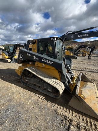 333G COMPACT TRACK LDR - Cab w/ AC, ISO Pattern, EH Joystick Controls, Hi-Flo; Ride Control, 2 Speed; Self-Leveling; Other; Rubber Tracks; General Purpose Bkt; Reversing Fan