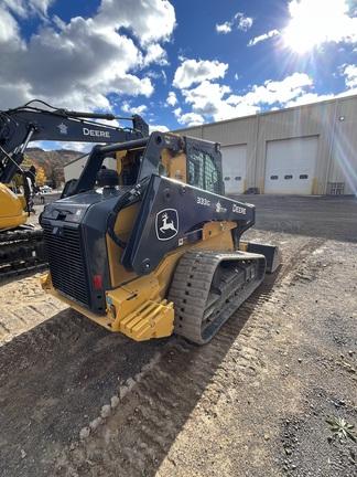 333G COMPACT TRACK LDR - Cab w/ AC, ISO Pattern, EH Joystick Controls, Hi-Flo; Ride Control, 2 Speed; Self-Leveling; Other; Rubber Tracks; General Purpose Bkt; Reversing Fan