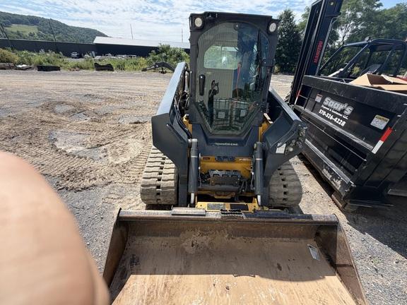 333G COMPACT TRACK LDR - Cab w/ AC, ISO Pattern, EH Joystick Controls, Hi-Flo; Ride Control, 2 Speed; Self-Leveling; Other; Rubber Tracks; General Purpose Bkt; Reversing Fan