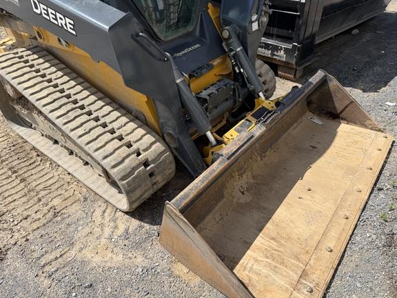 333G COMPACT TRACK LDR - Cab w/ AC, ISO Pattern, EH Joystick Controls, Hi-Flo; Ride Control, 2 Speed; Self-Leveling; Other; Rubber Tracks; General Purpose Bkt; Reversing Fan