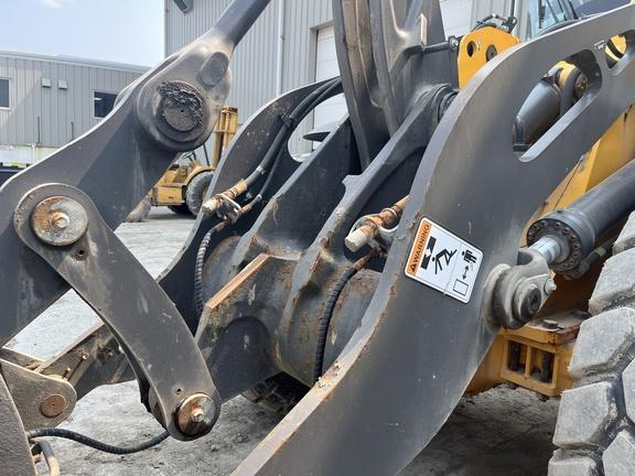 VOLVO L90H 4WD LOADER - Cab w/ AC, EH Joystick Controls; Aux Hydraulics, Quick Coupler; Ride Control, Dual Diff Locks; 20.5 Tires; General Purpose Bkt