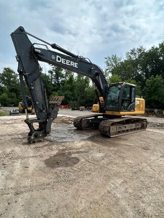 2015 JOHN DEERE 180GL W/ THUMB, LESS BKT - Cab w/ AC, Cntrl Pattern Select; Long Arm; Narrow Pads; Aux Hydraulics, Coupler, Hydraulic Thumb; Less Bucket