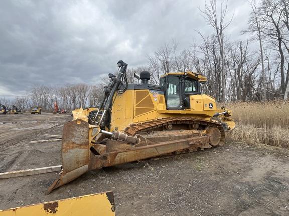 2019 John Deere 1050K | Cab w/ AC; Standard Track; 26" Pads; Semi-U Blade, 3.96 m (156 in.) Blade; TRIMBLE