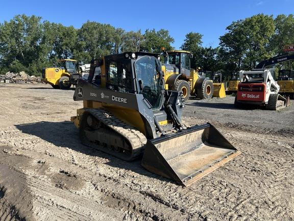 325G COMPACT TRACK LDR BASE - Cab w/ AC, ISO Pattern, EH Joystick Controls, Hi-Flo; Ride Control, 2 Speed; Self-Leveling; Rubber Tracks; 78" Bucket