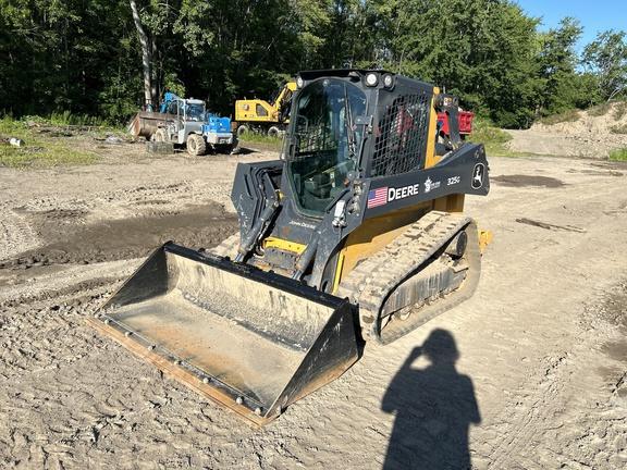 325G COMPACT TRACK LDR BASE - Cab w/ AC, ISO Pattern, EH Joystick Controls, Hi-Flo; Ride Control, 2 Speed; Self-Leveling; Rubber Tracks; 78" Bucket