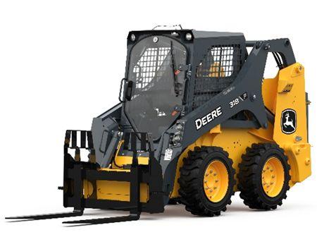 318 P-Tier with P45 Pallet Forks