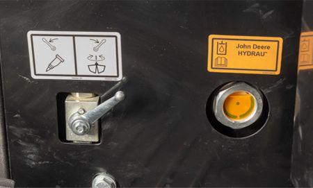 One-way and two-way selectable flow lever