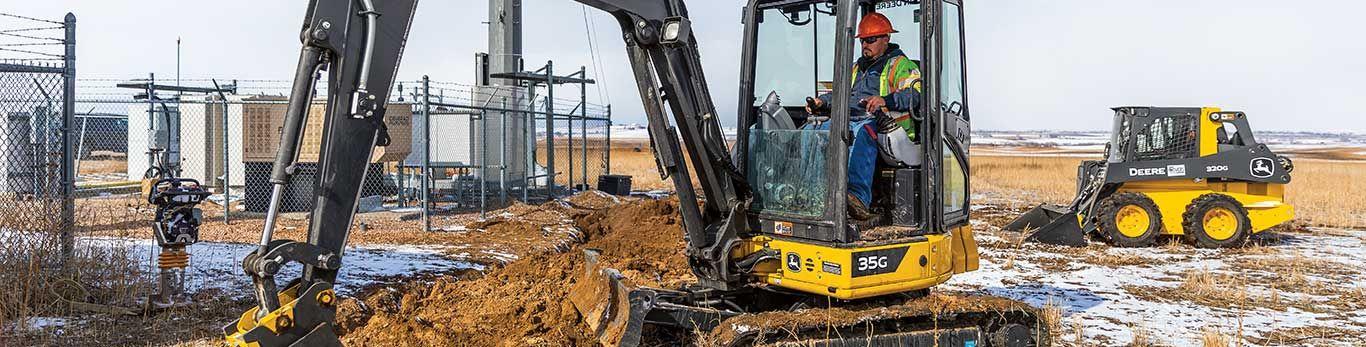 John Deere Compact Excavators