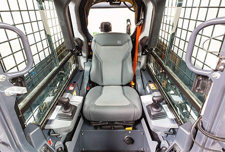 View of the new cab layout