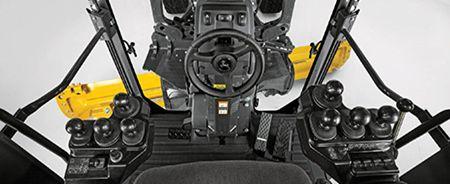 Armrest fingertip controls