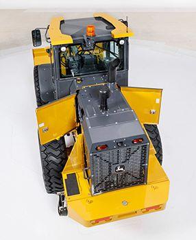 Hinged Doors on both sides of the machine for ground-level access and service