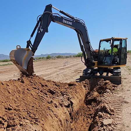 Increased pump torque will aid digging strength