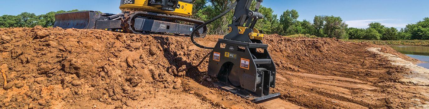 Plate Compactors for Compact Equipment