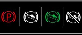 Monitor icons for hill hold