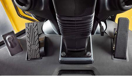 Ergonomically designed foot pedals