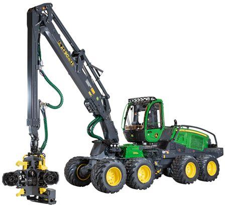 8-wheeled configuration of a Wheeled Harvester