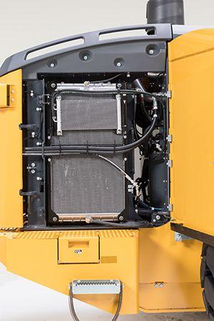 Side View of Cooling Package