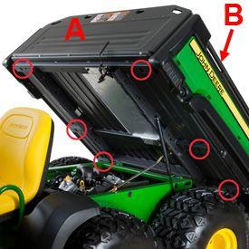 Additional tie-down points (TH shown)