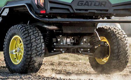 Rear suspension and ground clearance